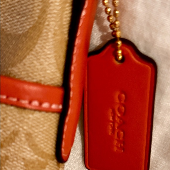 EUC Coach Tan and Pink Signature Bag and Wallet Bundle - Picture 3 of 7